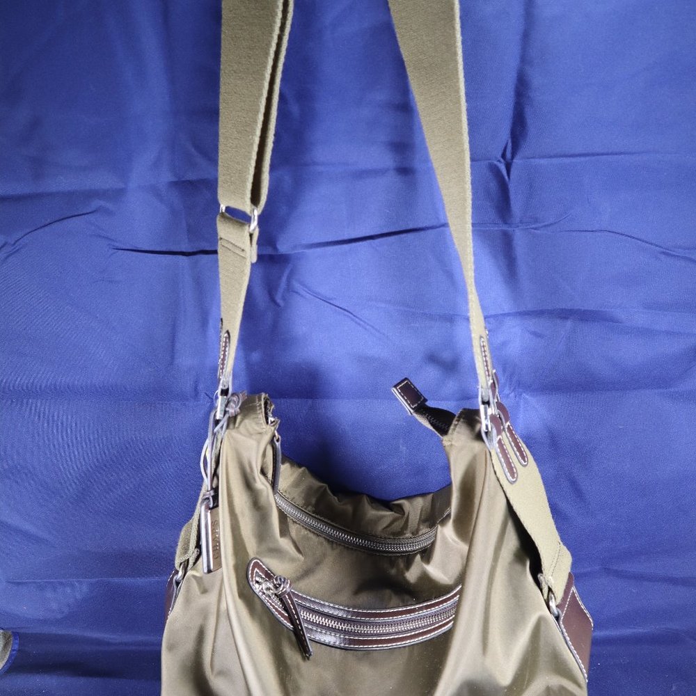 Chaps Steel Gray Shoulder Hand Bag